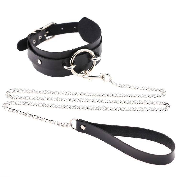 Leather Harness Neck Chain